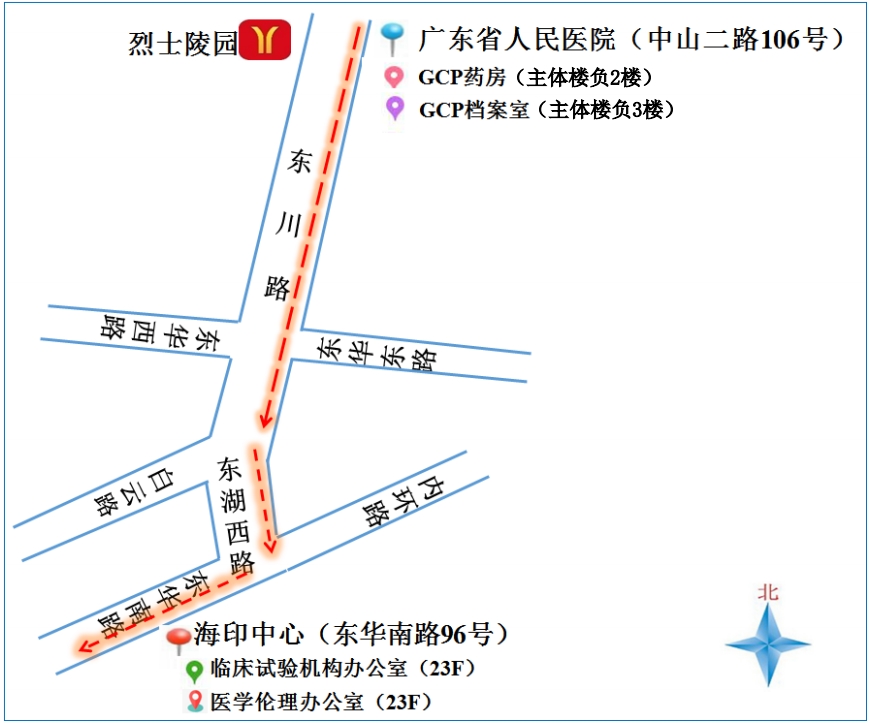 省医到机构办路线图.png